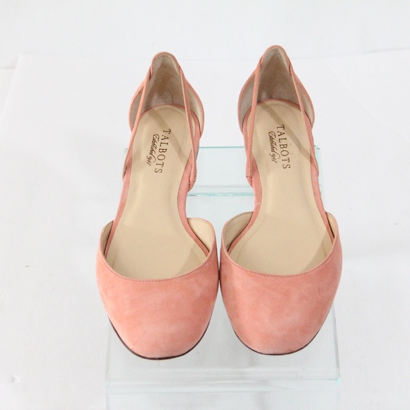 Talbots D'orsay Ballet Flat Women Slip on Shoe sz 8.5 Leonora - Picture 4 of 8